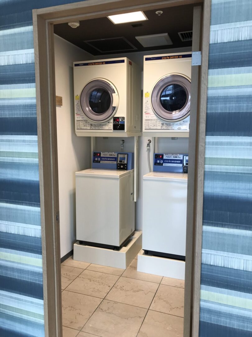 コインランドリー稼働開始のお知らせ GREENHILL HOTEL ONOMICHI（グリーンヒルホテル尾道）