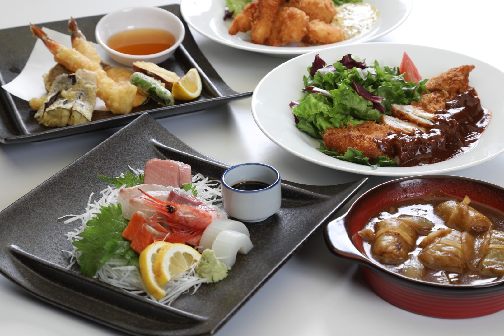 食堂レストラン「港食堂 ハーバーキッチン」内観
